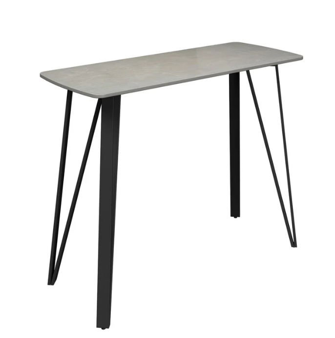 Sorrento Grey Ceramic Console Table