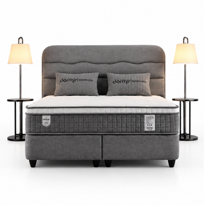 The Valen Luxury Bed | Ottoman storage