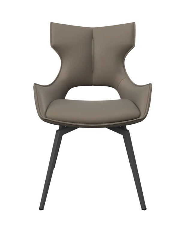 Rafaello Dining Chair | Leather finish | Swivel