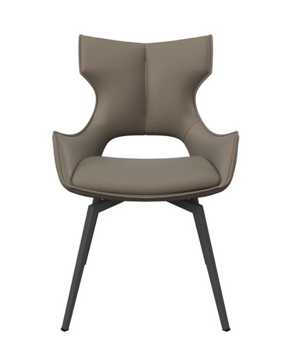 Rafaello Dining Chair | Leather finish | Swivel