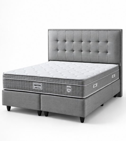 The Neptűne Luxury Bed | Ottoman Storage