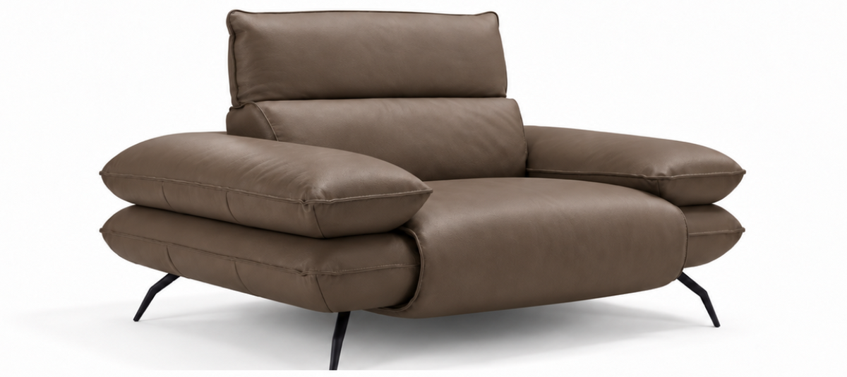 The Mira Power Armchair | Italian Leather | Sale