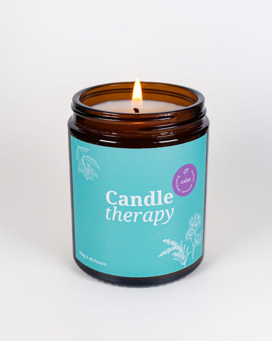 Calm Aromatherapy Soy Wax Candle