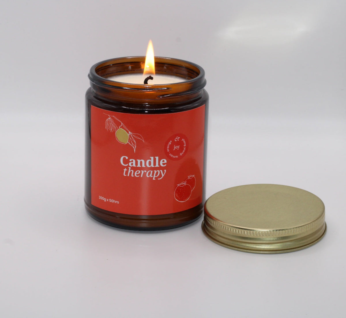 Joy Aromatherapy Oil Soy Wax Candle