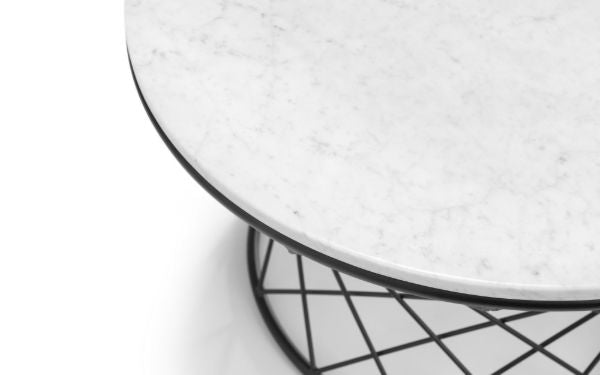 Trevi Real Marble Coffee Table