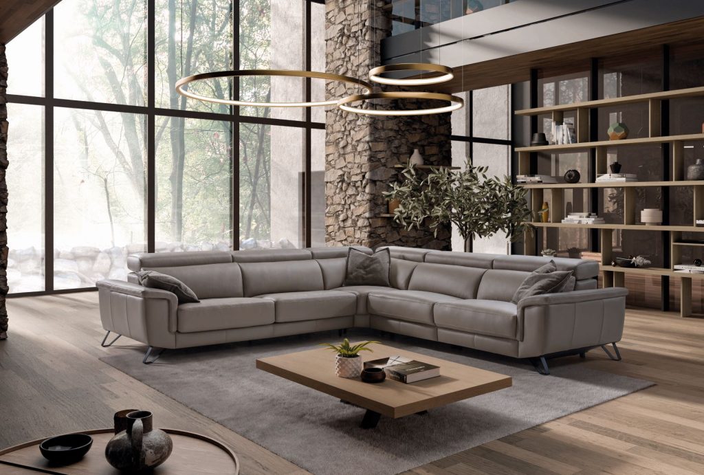 Teruel Italian Leather sofa | Electric Recliner | Electric Slider