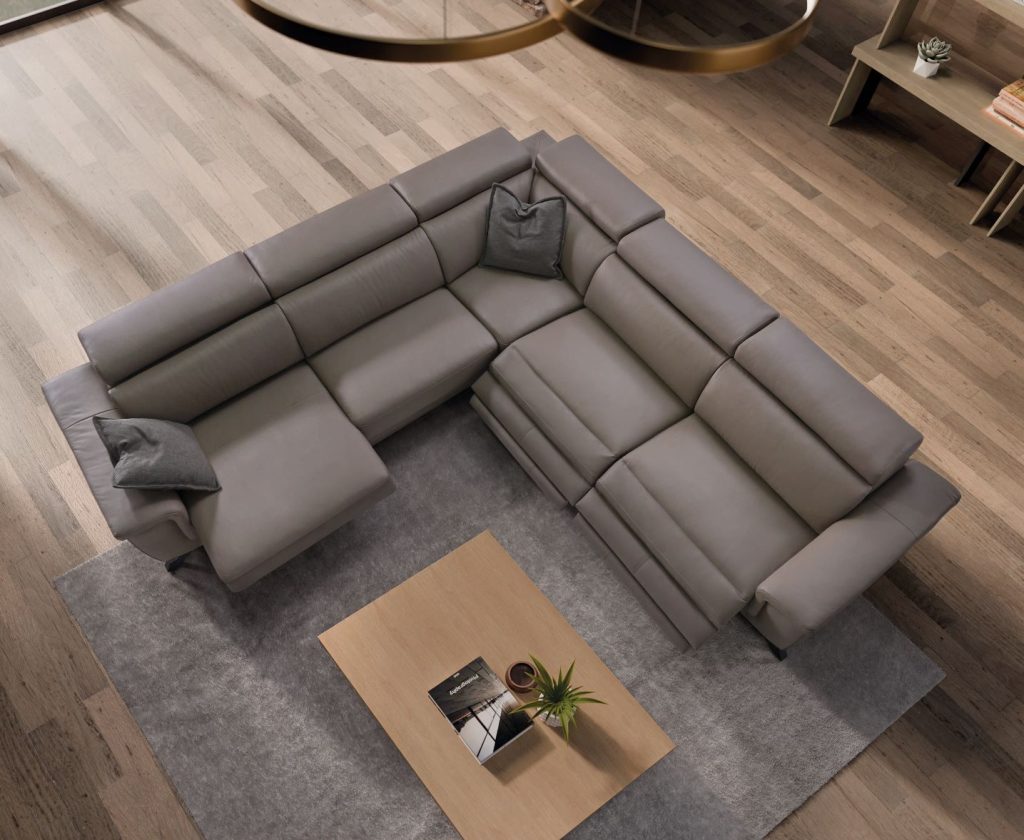 Teruel Italian Leather sofa | Electric Recliner | Electric Slider