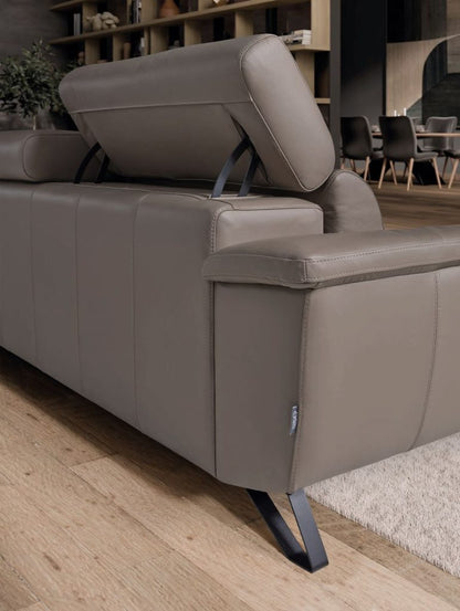 Teruel Italian Leather sofa | Electric Recliner | Electric Slider