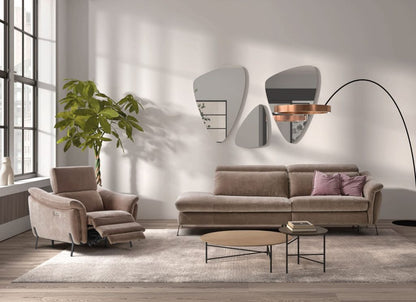 Tessa Italian Leather sofa | Electric Recliner | Electric Slider