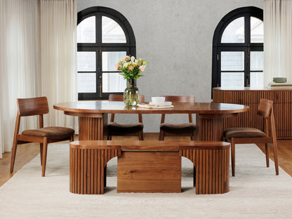 Transformer Table Round Dining Set