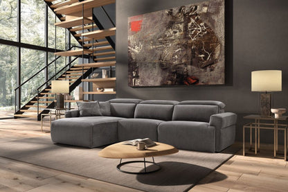 Trevi Italian Leather sofa | Electric Recliner | Electric Slider