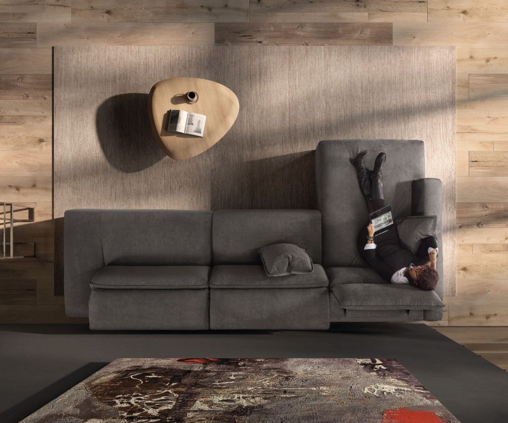 Trevi Italian Leather sofa | Electric Recliner | Electric Slider