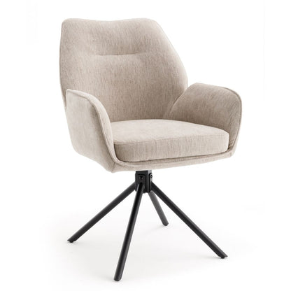 Pair of Treviso Beige Dining Chairs - image 2