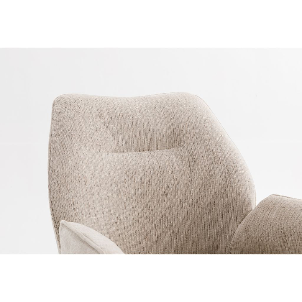 Pair of Treviso Beige Dining Chairs - image 4