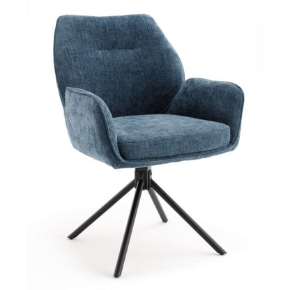 Pair of Treviso Blue Dining Chairs - image 2