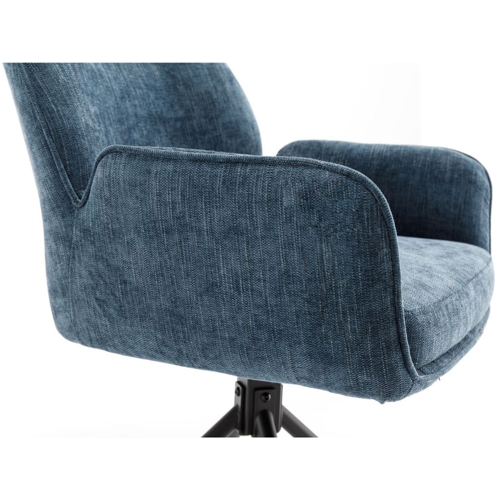 Pair of Treviso Blue Dining Chairs - image 6