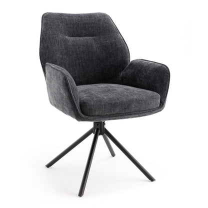 Pair of Treviso Grey Dining Chairs - image 2