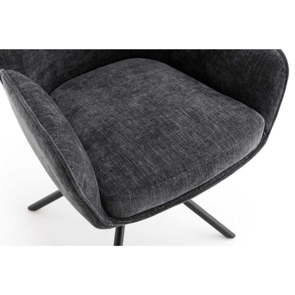 Pair of Treviso Grey Dining Chairs - image 5