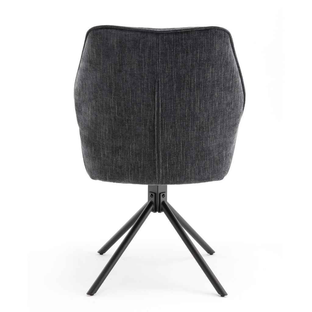 Pair of Treviso Grey Dining Chairs - image 7