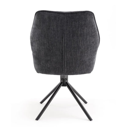 Pair of Treviso Grey Dining Chairs - image 7