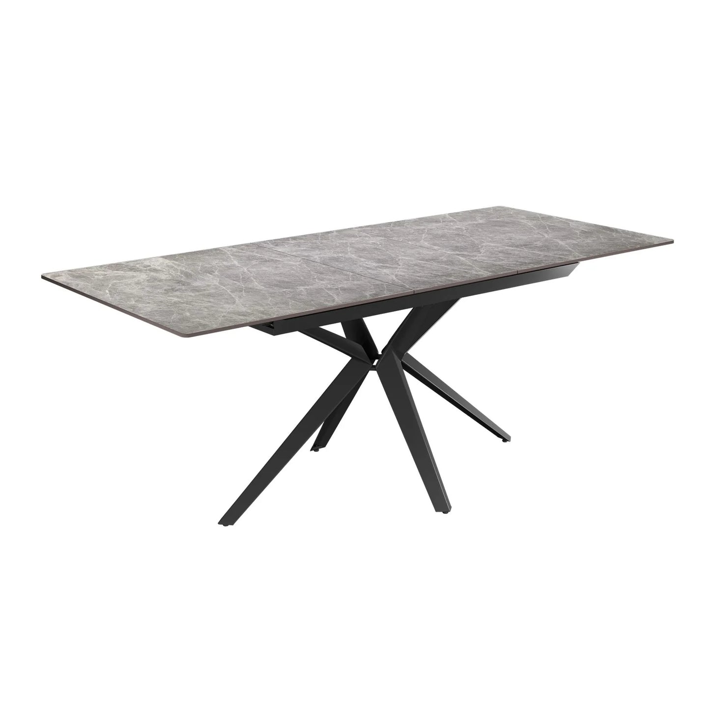 Vitalli 160-200Cm Ceramic Pull-Out Extending Dining Table