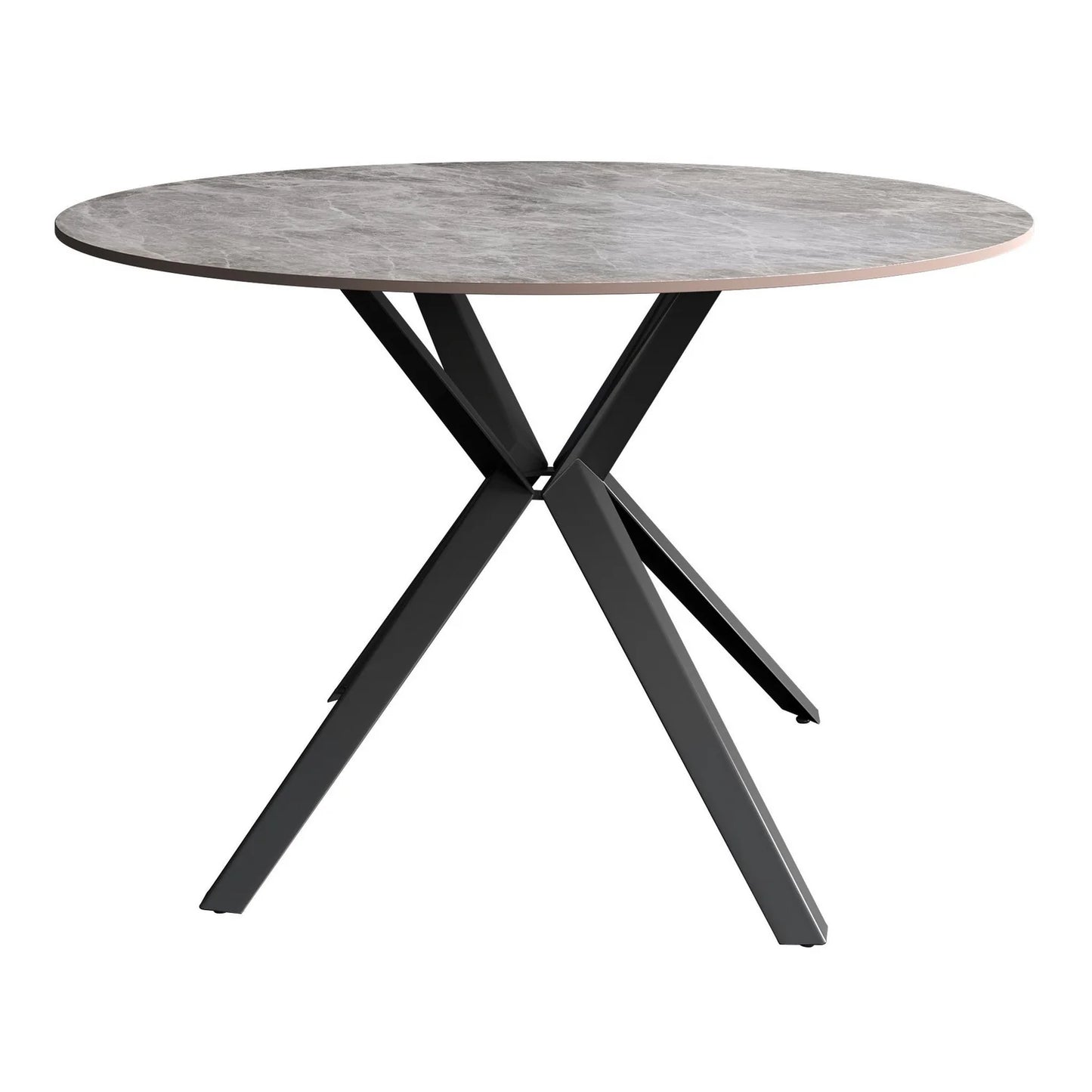 Vitalli 120Cm Round Ceramic Dining Table