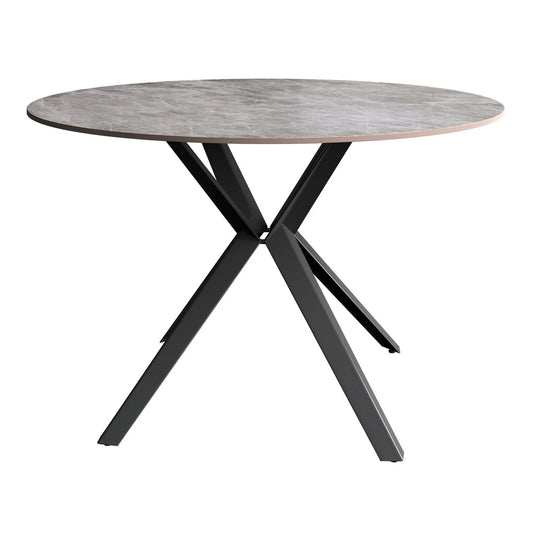 Vitalli 120Cm Round Ceramic Dining Table