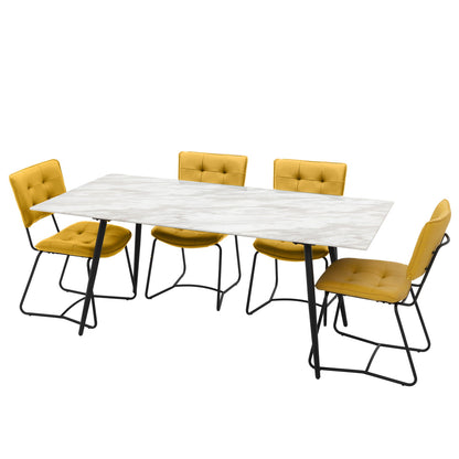 Valdero 1.8M Marble Dining Table