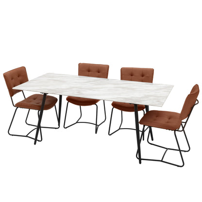 Valdero 1.8M Marble Dining Table
