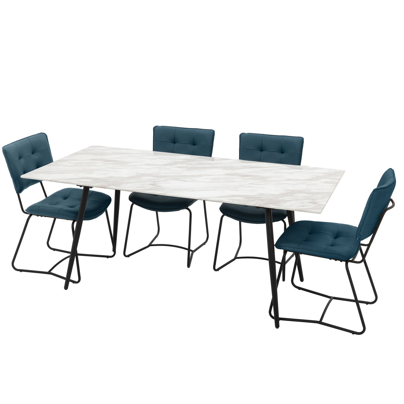Valdero 1.8M Marble Dining Table