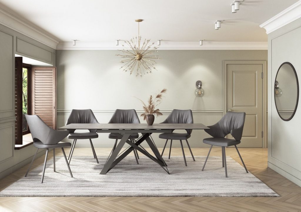 Vision Ceramic Extending Dining Table