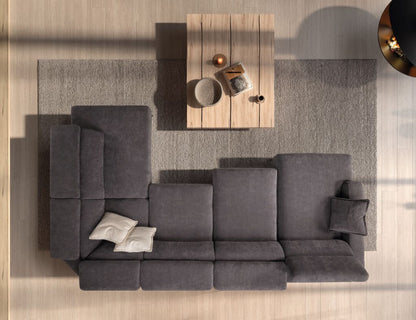 Vivian Italian Leather sofa | Electric Slider