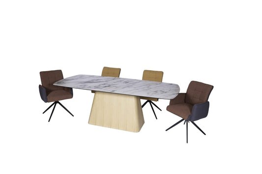 Volterra Solid Top Ceramic Table