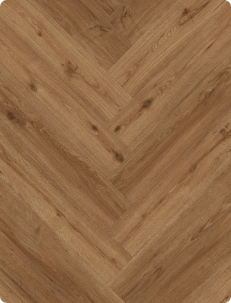 Hydrostone 6.5mm Herringbone SPC Flooring - Autumn Oak