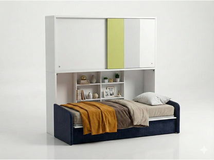 The Academy Sofa Wall Bed| With Mattress | Modular Design | Multimo