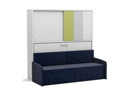 The Academy Sofa Wall Bed| With Mattress | Modular Design | Multimo