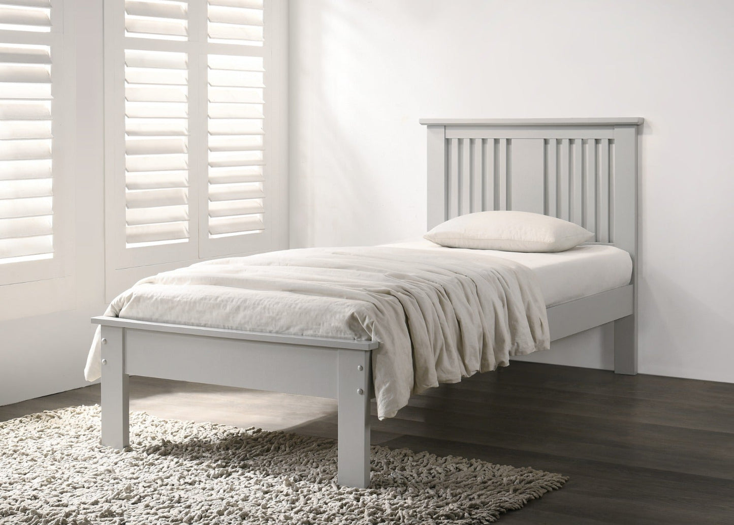 Alana 3ft Bed Grey