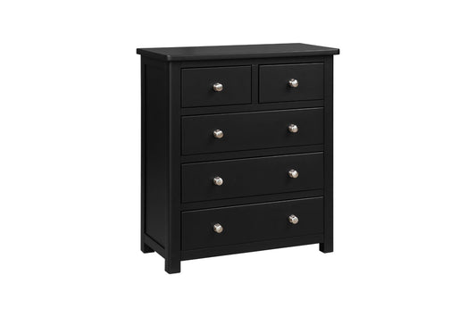 Apollo 3+2 Drawer Chest Black