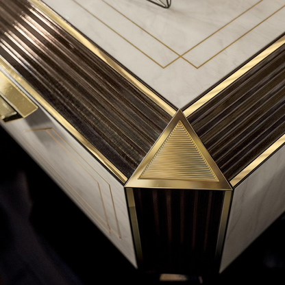 Diamanté Bedside Table