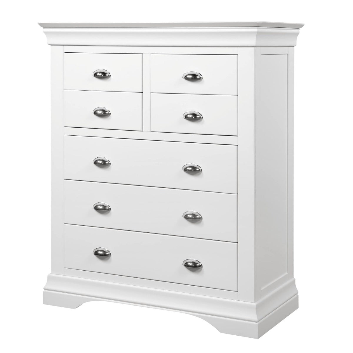 Bella Chest of Drawers with 3+4 Storage Compartments