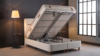 The Bohem Luxury Bed | Ottoman storage