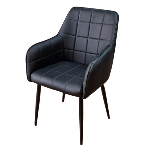 Branca Dining Chair Black PU