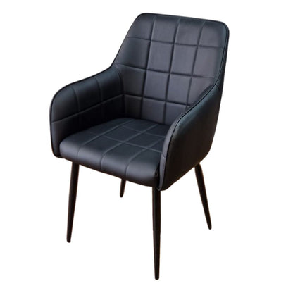 Branca Dining Chair Black PU