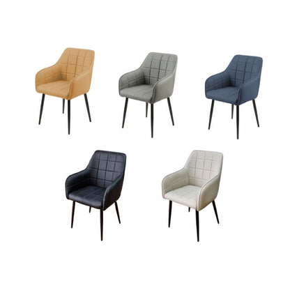 Branca Dining Chair Yellow PU