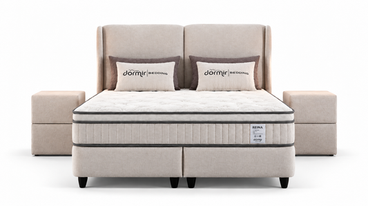 The Reina Luxury Bed | Ottoman storage