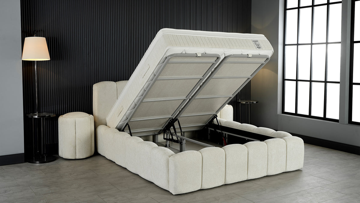 The Ceremony Luxury Bed | Ottoman storage