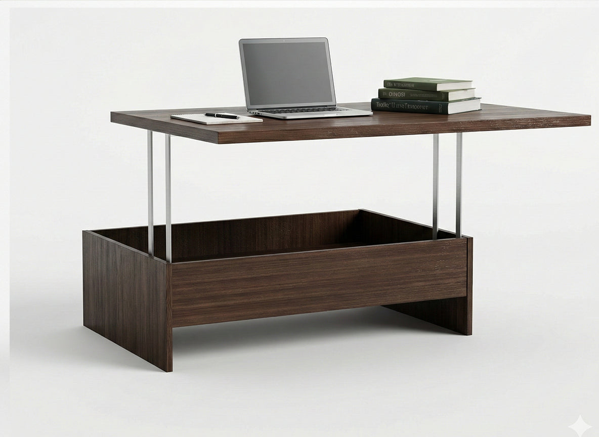 The Lift-Up Coffee Table |with Hidden Storage | Multimo