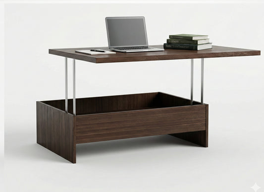 The Lift-Up Coffee Table |with Hidden Storage | Multimo