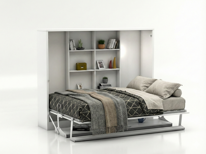 The Couple Desk Wall Bed | With Mattress | With Integrated Desk | Multimo