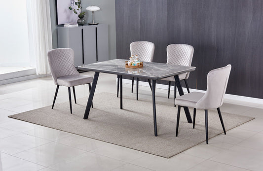 Dario Dining Table Black Legs